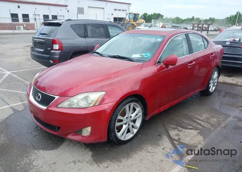 2006 Lexus Is 250 from USA, damaged, VIN JTHBK262865008848